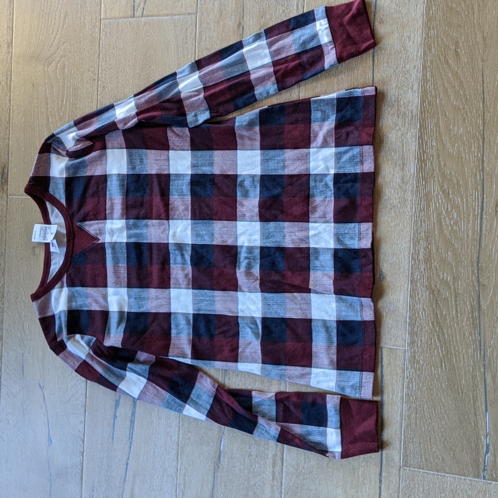 Brand New with tags plaid top from target